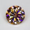 Moissanite Round Royal Golden